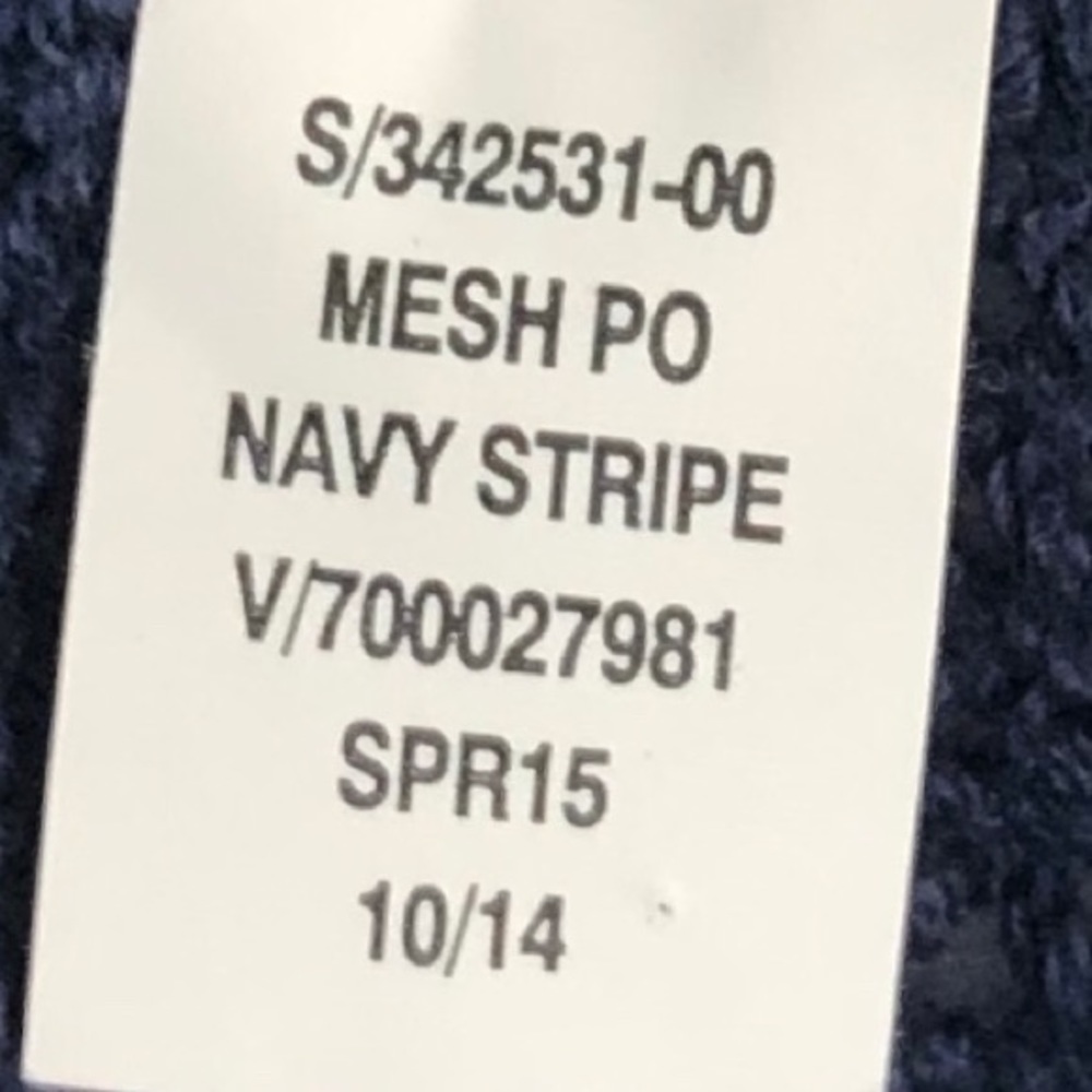NWOT Old Navy Sweater Blue & White w/ Stripe Sz SP - Picture 8 of 9